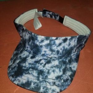 Never worn Tie dye visor festival